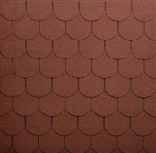 ONDULINE Šindel BARDOLINE® Classic bobrovka - červená mix